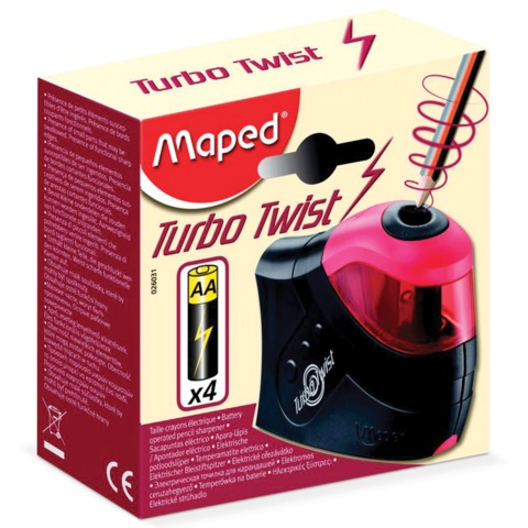   MAPED () "Turbo Twist",  ,   4  AA,026031